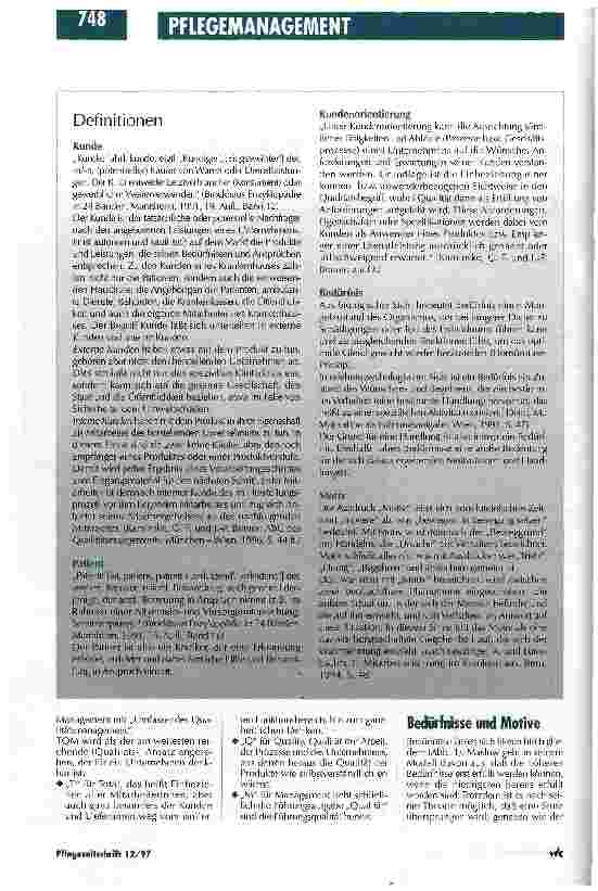 Vorschauseite 2: Qualität bedeutet, Anforderungen zu erfüllern