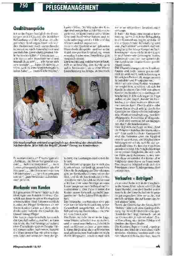 Vorschauseite 4: Qualität bedeutet, Anforderungen zu erfüllern