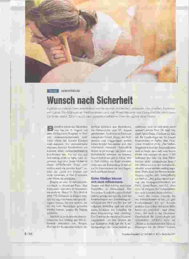 Vorschauseite 1: Wunsch nach Sicherheit