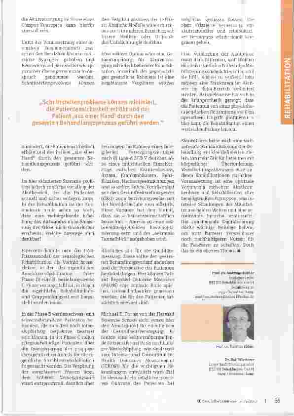 Vorschauseite 3: Gesundheit im Jahr 2030