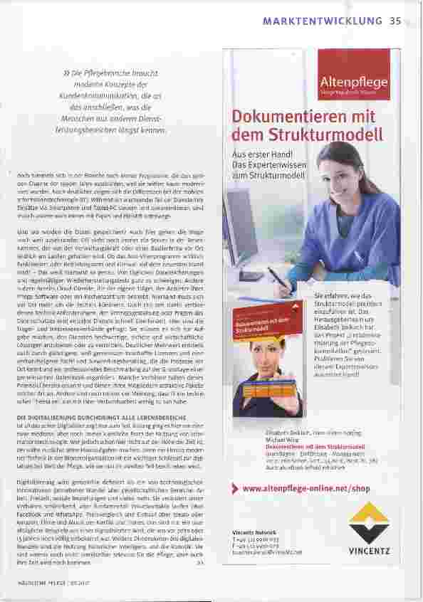 Vorschauseite 2: Die Pflege wird digital