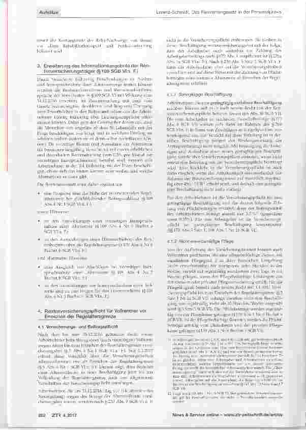 Vorschauseite 4: Das Flexirentengesetz in der Personalpraxis