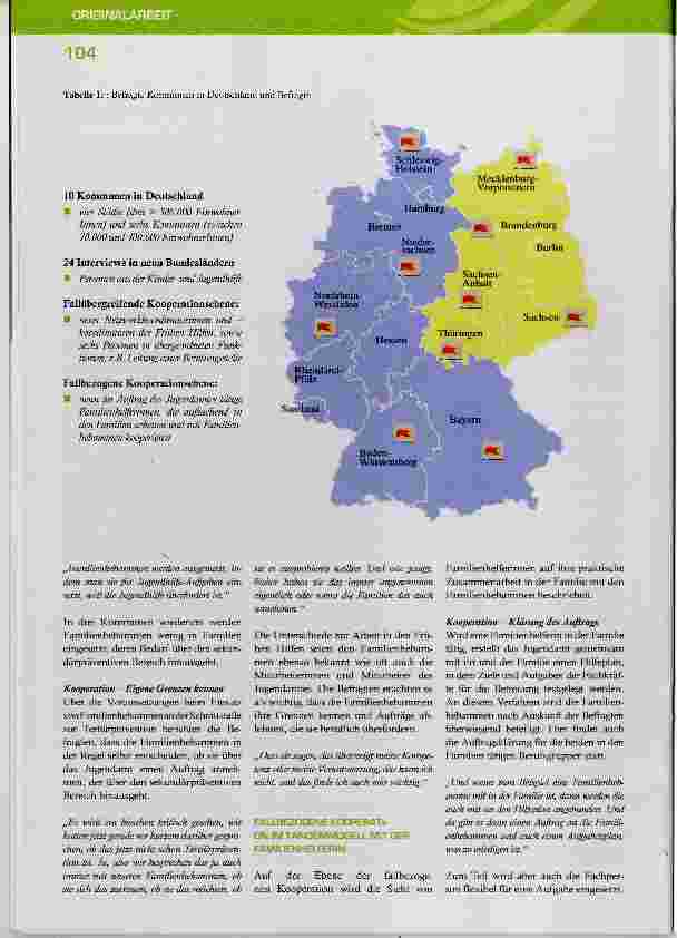 Vorschauseite 6: Sicht der Akteure der Frühen Hilfen und Hilfen zur Erziehung auf die Zusammenarbeit mit Familienhebammen