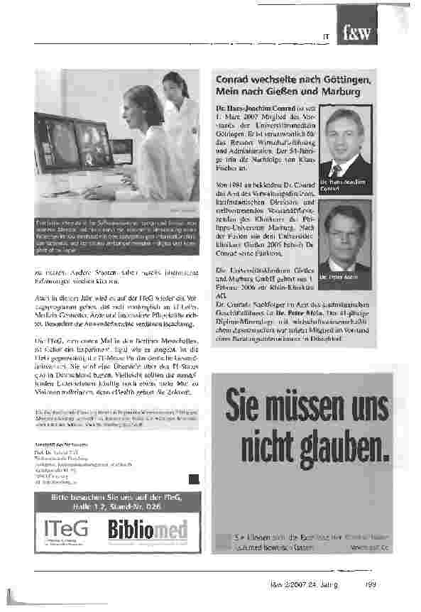 Vorschauseite 4: KIS war gestern: Die Zukunft heißt eHealth