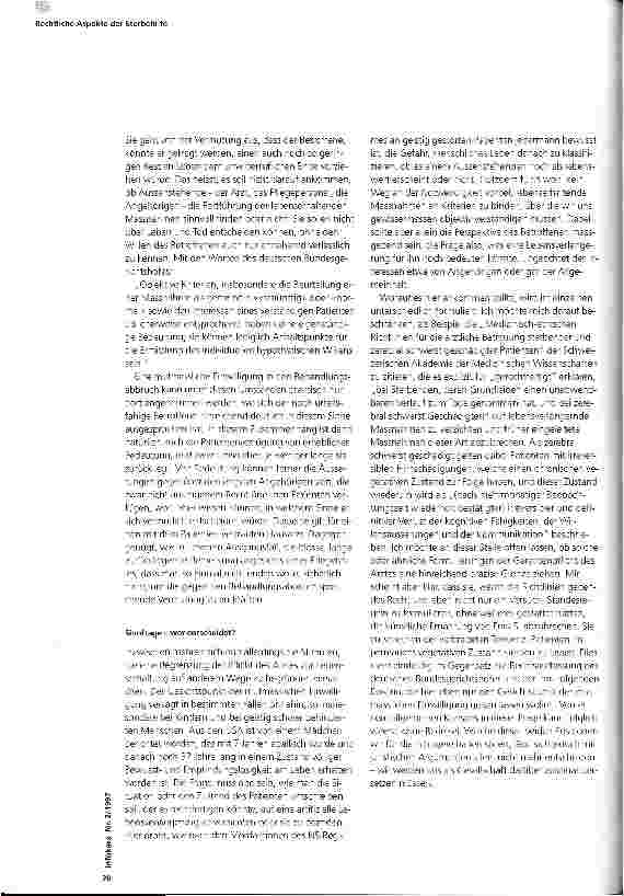 Vorschauseite 4: Rechtliche Aspekte der Sterbehilfe