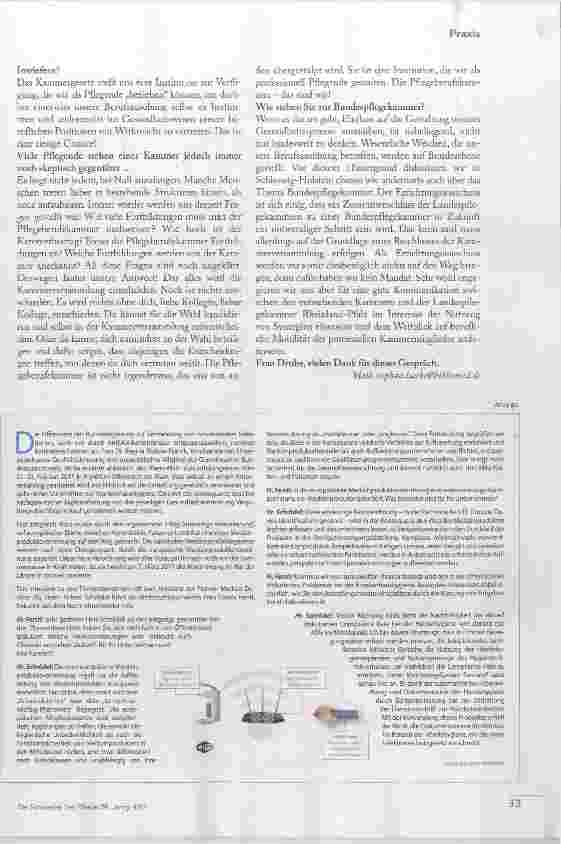 Vorschauseite 2: „Wir befinden uns in einer großartigen Phase“
