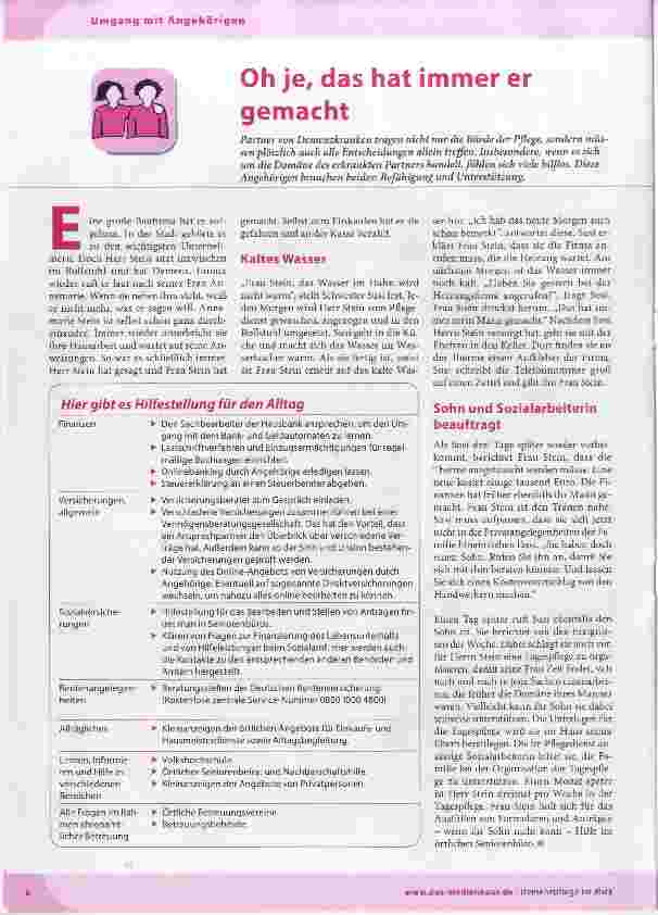 Vorschauseite 1: Oh je, das hat immer er gemacht