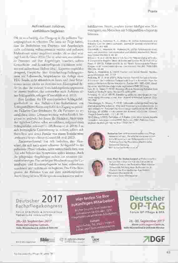Vorschauseite 3: Das Sterben nicht ausgrenzen