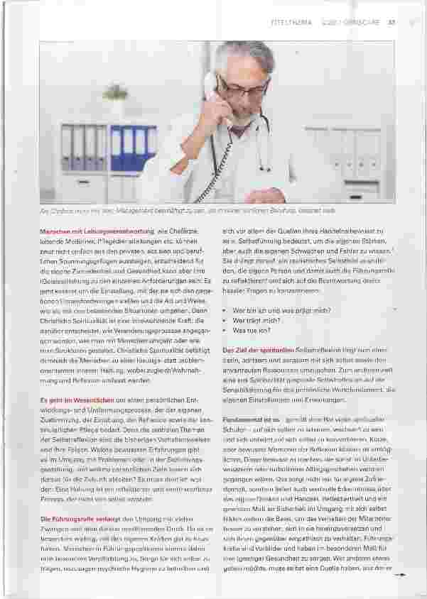 Vorschauseite 2: Selbstführung mit Christlicher Spiritualität