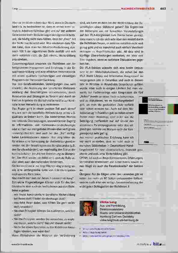 Vorschauseite 3: Richtlinien für kontinuierliche berufliche Entwicklung: Prinzipien und Best Practices