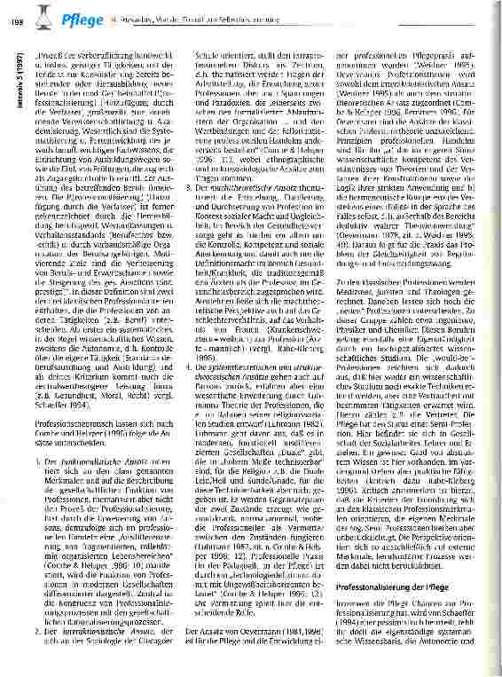 Vorschauseite 4: Von der Fremdzur Selbstbestimmung - Pflege auf dem Weg zur Profession?