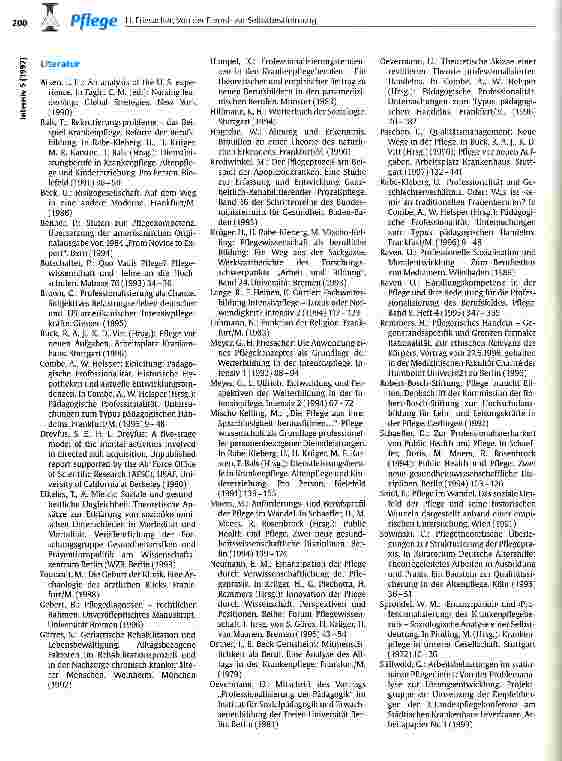 Vorschauseite 6: Von der Fremdzur Selbstbestimmung - Pflege auf dem Weg zur Profession?