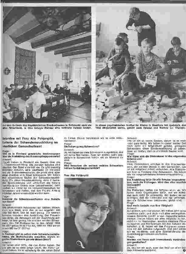Vorschauseite 6: Schwester in Finland II Gesundheitswesen in Finnland