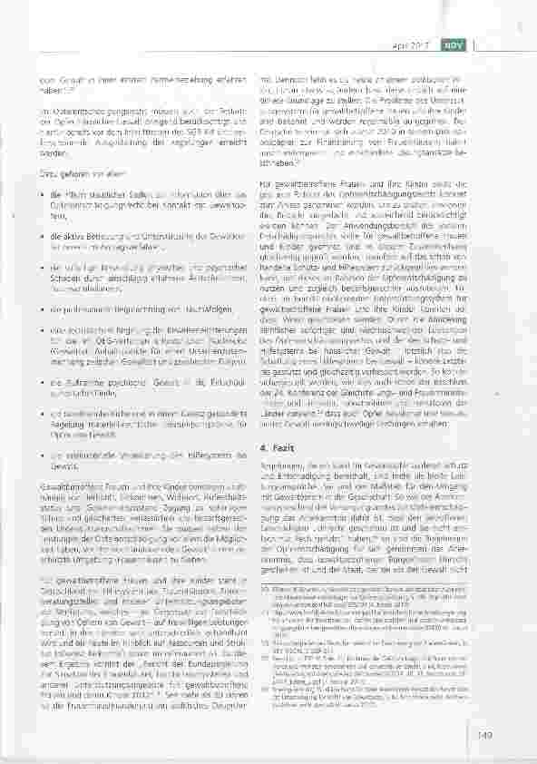 Vorschauseite 5: Die Reform des Sozialen Entschädigungsrechts im Hinblick auf die Bedarfe gewaltbetroffener Frauen und ihrer Kinder