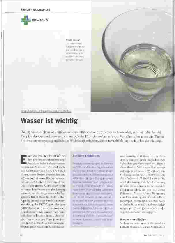 Vorschauseite 1: Wasser ist wichtig
