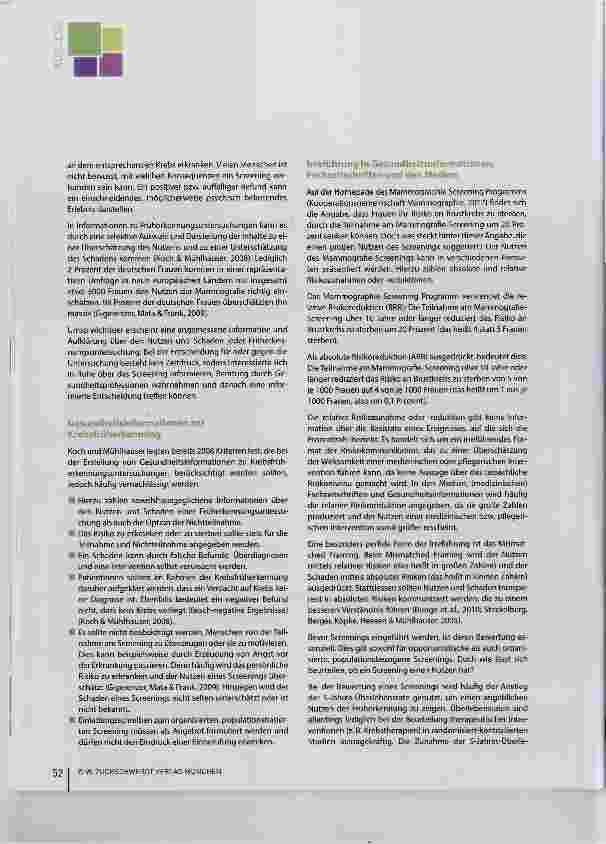 Vorschauseite 2: Informierte Entscheidungen
