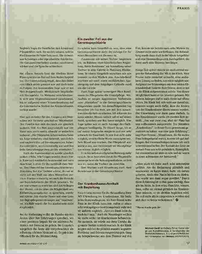 Vorschauseite 2: Mit Demenz ins kranke Krankenhaus