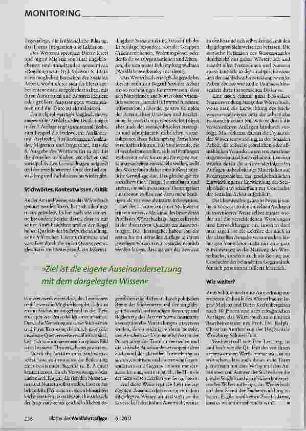 Vorschauseite 2: Kritische Reflexion des Wissenstandes der Profession Die Neuauflage eines Standardwerkes informiert über Ziele, Aufgaben, Arbeitsfelder und Methoden der Sozialen Arbeit