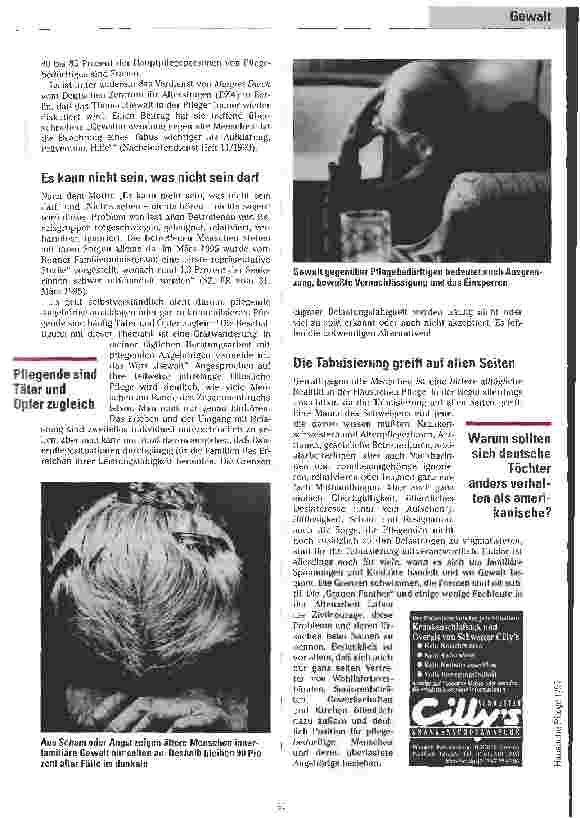 Vorschauseite 2: Manchmal kann ich einfach nicht mehr - dann. ..