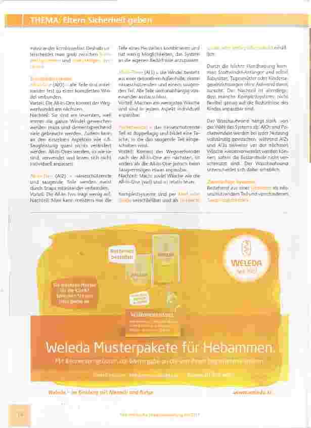 Vorschauseite 3: Stoffwindeln: Die gesündere Alternative?