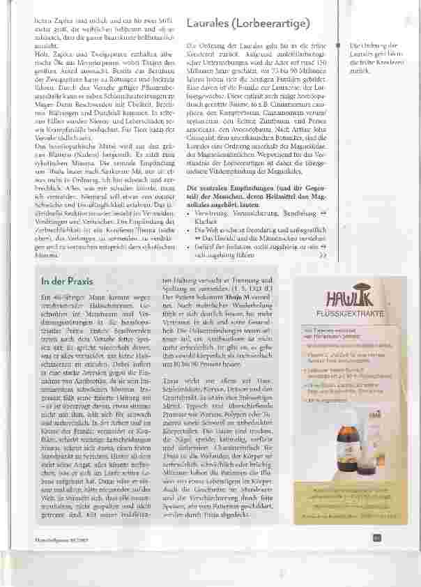 Vorschauseite 4: Bäume in der Homöopathie Die Behandlung akuter und chronischer Beschwerden mit Baumarzneien
