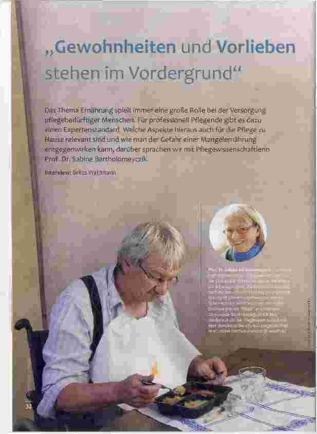 Vorschauseite 1: Gewohnheiten und Vorlieben stehen im Vordergrund