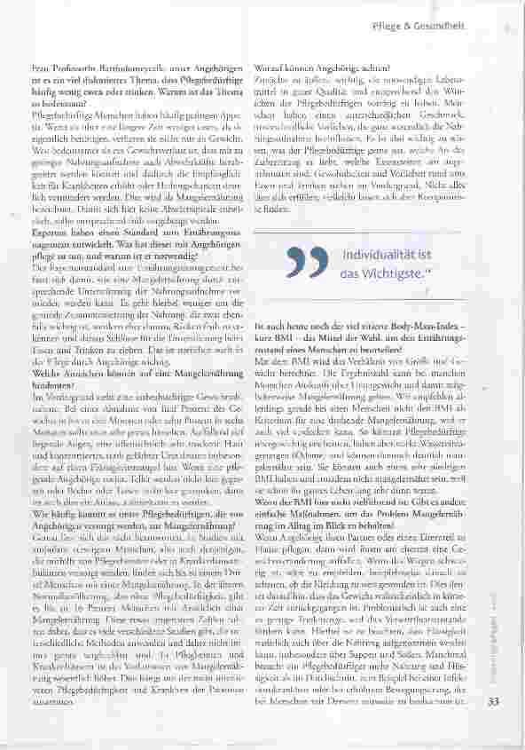 Vorschauseite 2: Gewohnheiten und Vorlieben stehen im Vordergrund