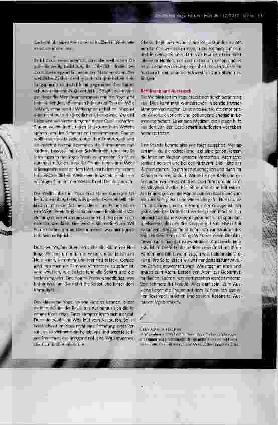 Vorschauseite 2: Die Weiblichkeit im Yoga