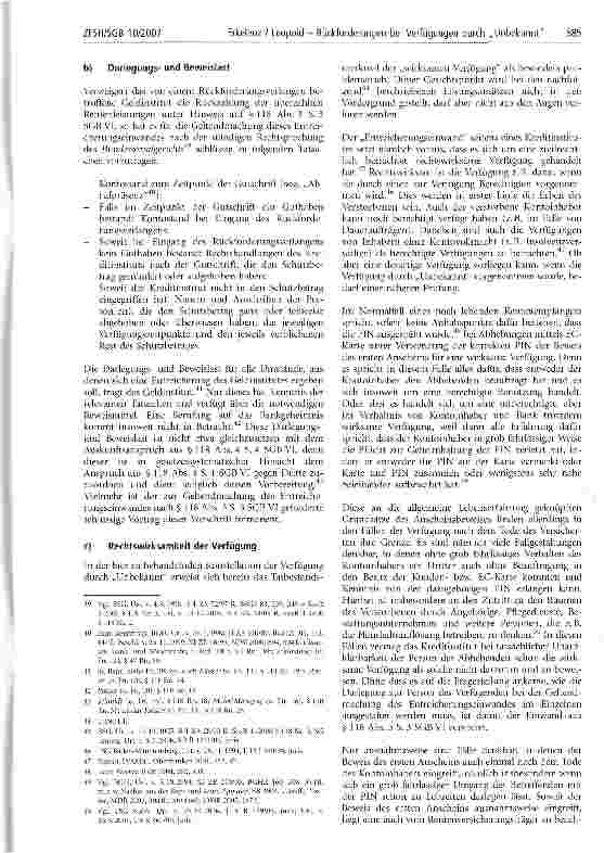 Vorschauseite 4: Rückforderungen nach § 118 SGB VI bei Verfügungen durch Unbekannt