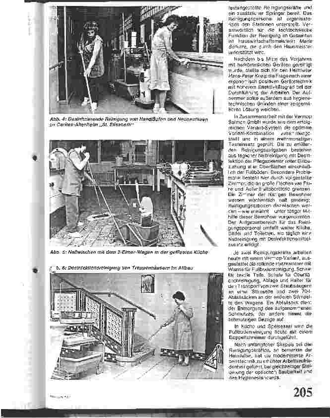 Vorschauseite 2: System-Reinigung und Bewohner-Mitarbeit Flexible Problemlösung im Caritas-Altenheim St. Elisabeth, Bensheim