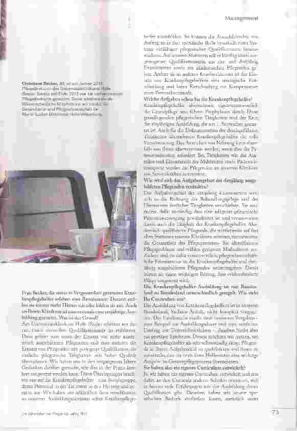Vorschauseite 2: „Eine in Vergessenheit geratene Größe“