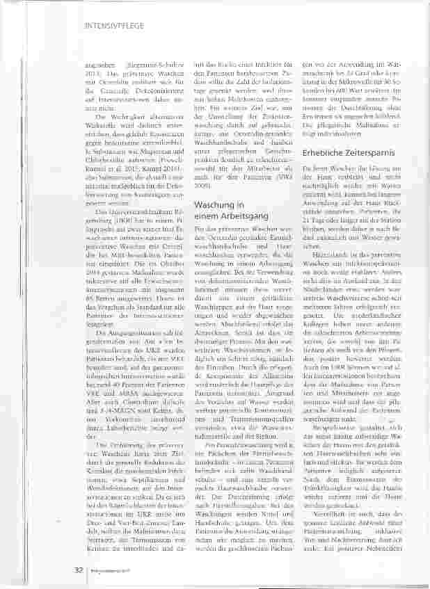 Vorschauseite 3: Präventiv waschen mit Octenidin