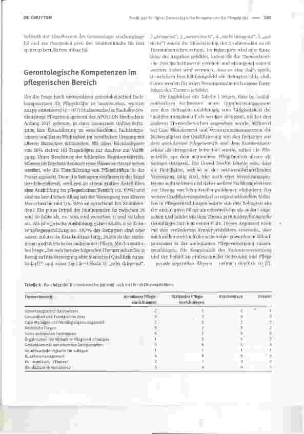 Vorschauseite 2: Gerontologische Kompetenzen für Pflegekräfte