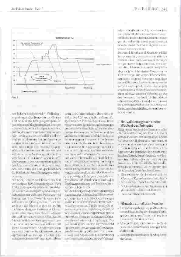 Vorschauseite 2: Reiniger für die maschinelle Reinigung