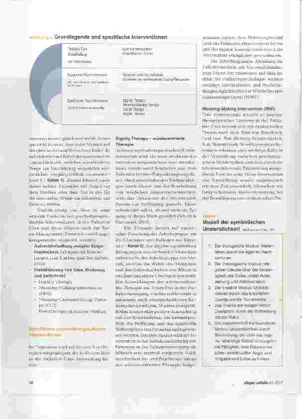 Vorschauseite 2: Psychotherapie Begleitung in der Krise