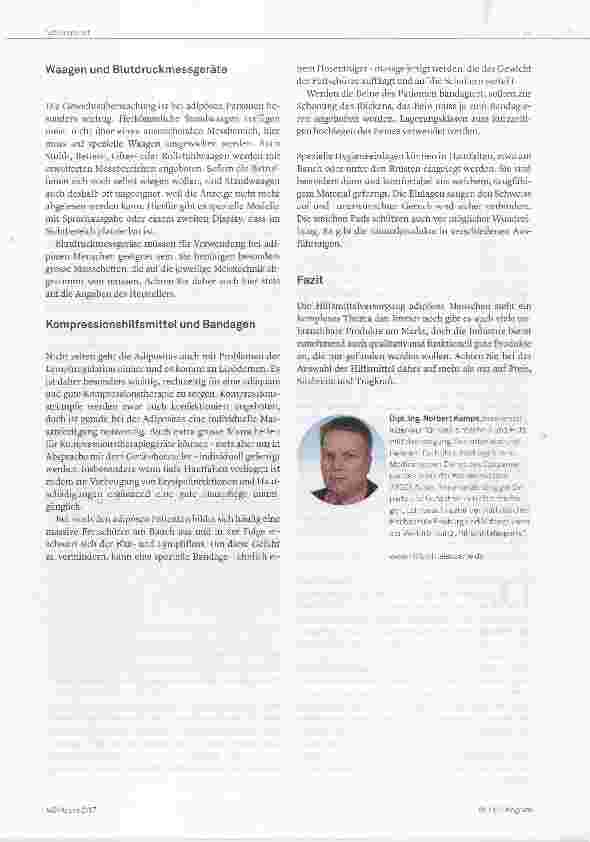 Vorschauseite 3: Hilfsmittelversorgung bei Adipositas