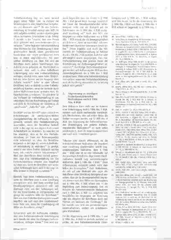 Vorschauseite 4: Betreuungsrechtliche Unterbringung: Nur in der Psychiatrie?