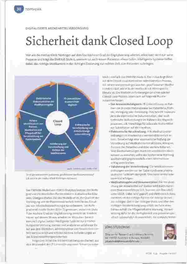 Vorschauseite 1: Sicherheit dank Closed Loop