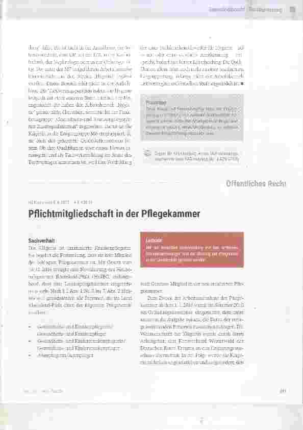 Vorschauseite 4: Eingruppierung als Hygienefachkraft