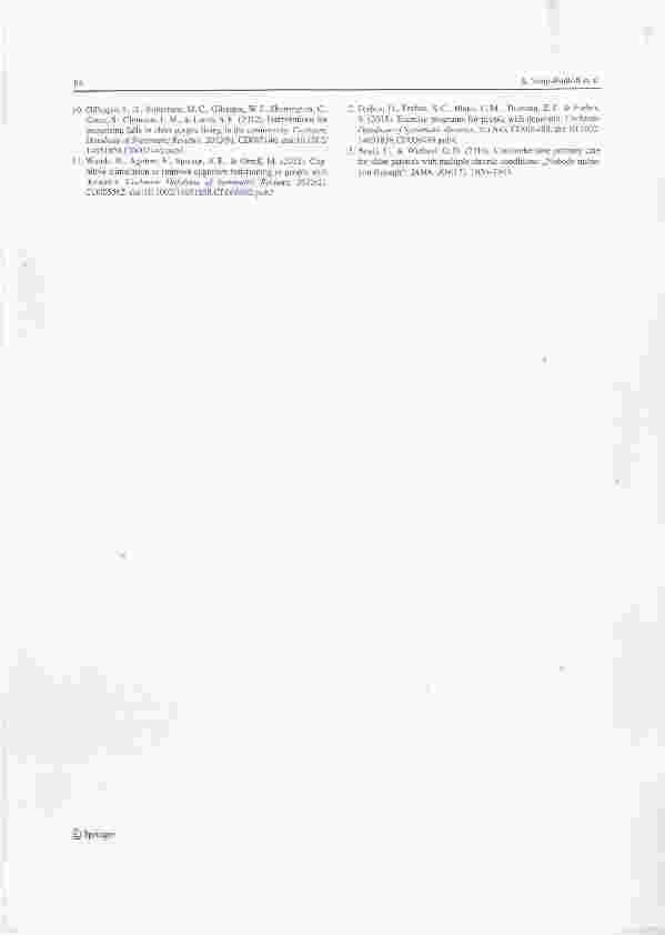 Vorschauseite 6: REGIO-GERIATRIE - koordinierte multiprofessionelle Versorgung