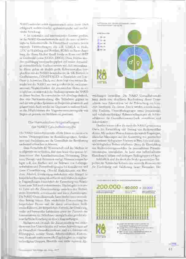 Vorschauseite 2: Die NAKO Gesundheitsstudie