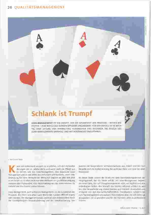Vorschauseite 1: Schlank ist Trumpf