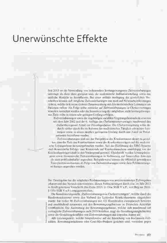 Vorschauseite 1: Unerwünschte Effekte