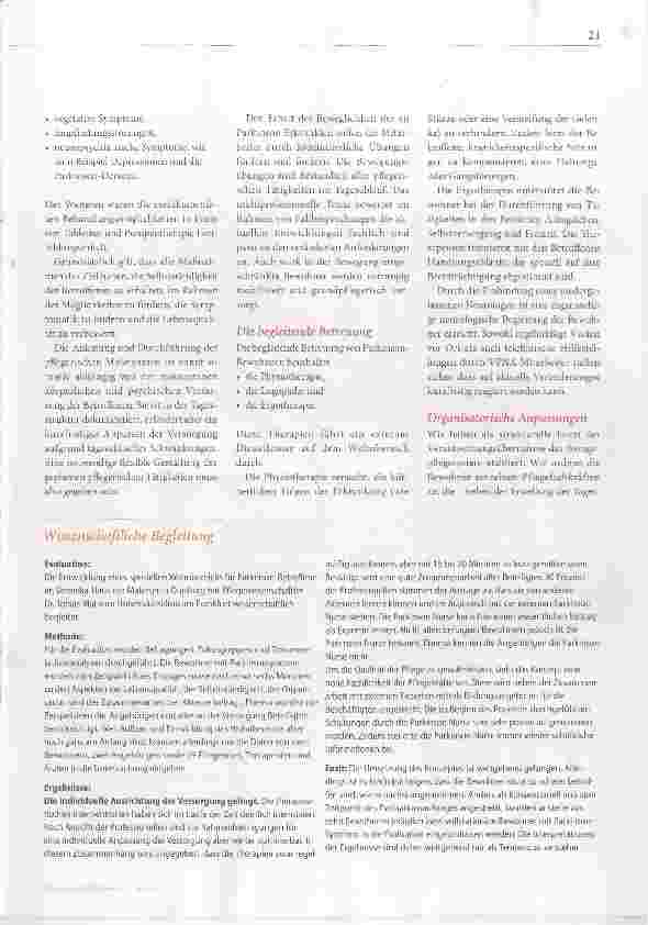 Vorschauseite 4: Spezielle Bewohner, spezielle Pflege