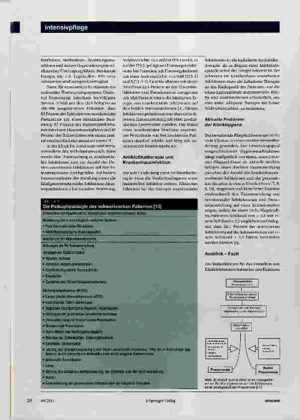 Vorschauseite 3: Infektionen bei kritisch kranken Patienten
