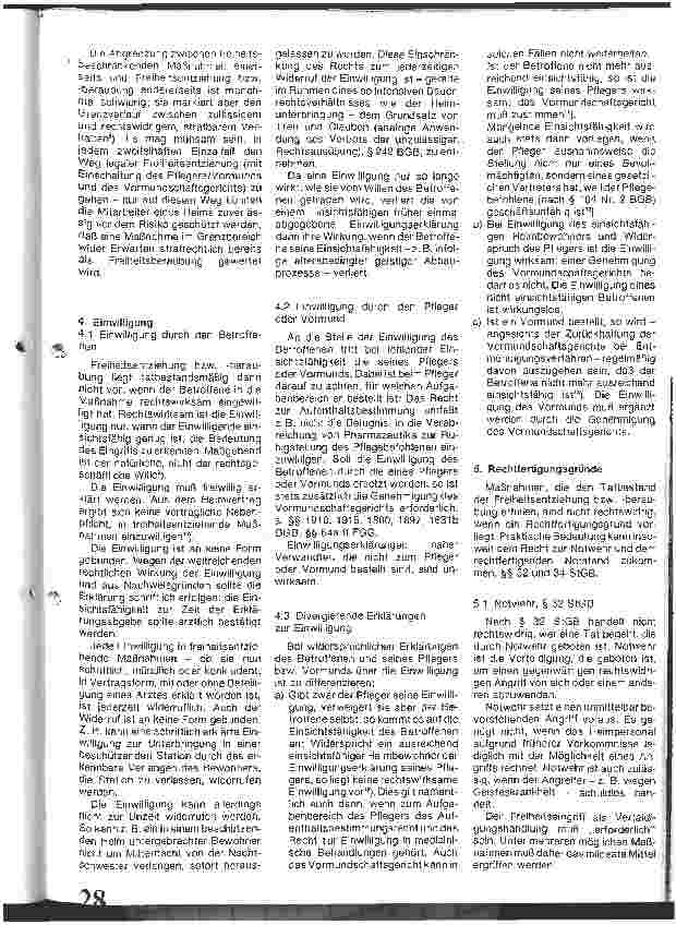 Vorschauseite 2: Der Freiheitsschutz für Heimbewohner