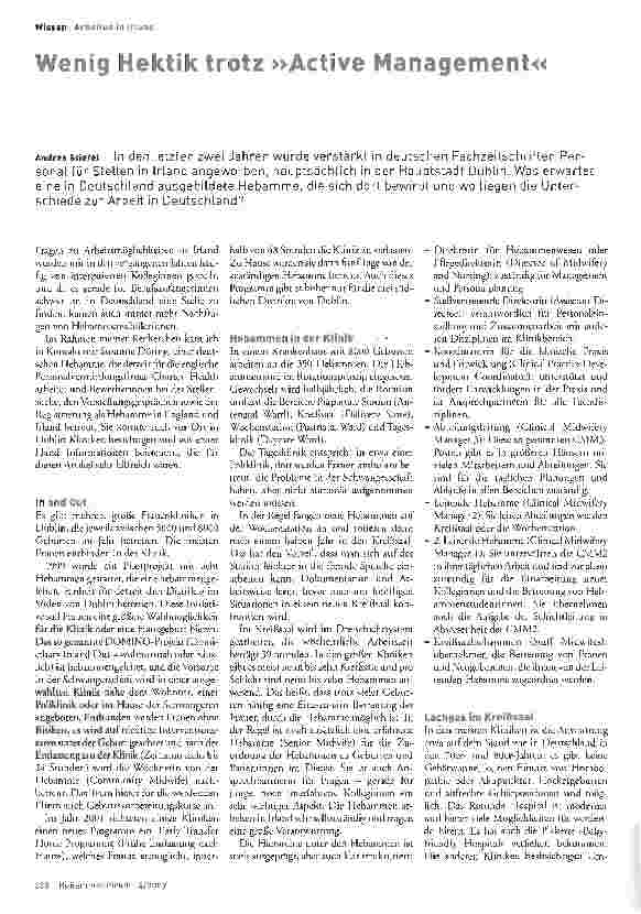 Vorschauseite 1: Hektik trotz Active Management