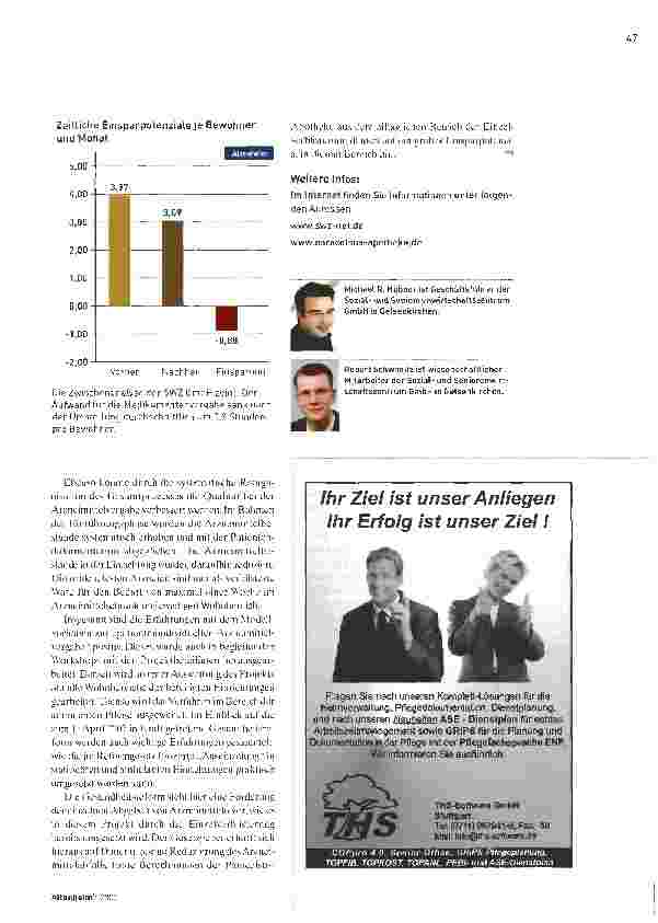 Vorschauseite 4: Fast eine Stunde Zeitersparnis im Monat
