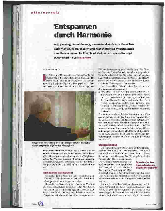 Vorschauseite 1: Entspannen durch Harmonie