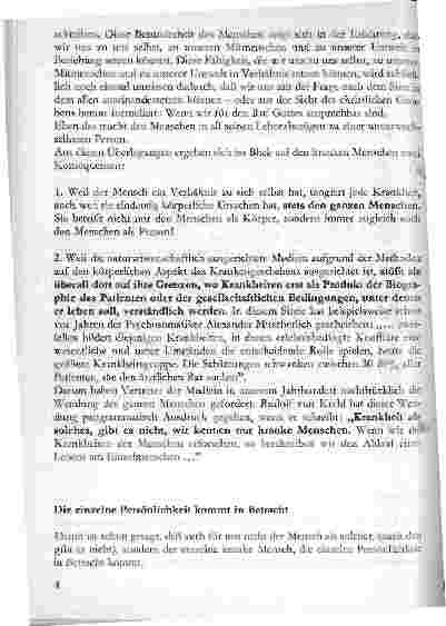 Vorschauseite 4: Der ganze Mensch - Fragen und Überlegungen der Krankenpflege im Krankenhaus